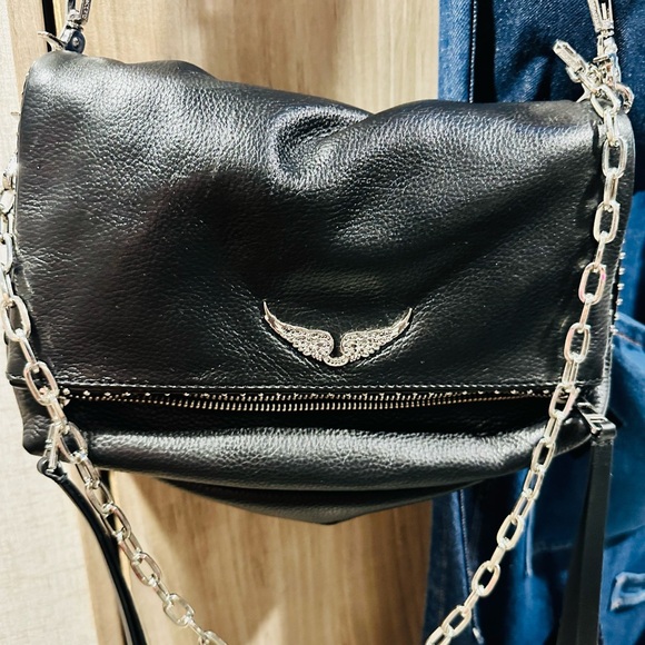 Zadig & Voltaire leather bag.  Like new ! - Picture 6 of 9